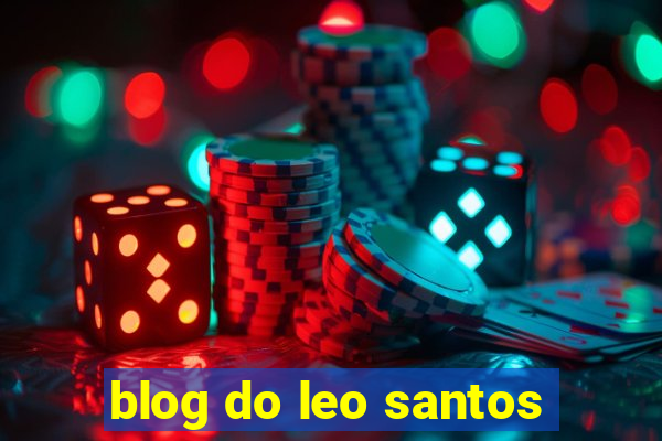 blog do leo santos